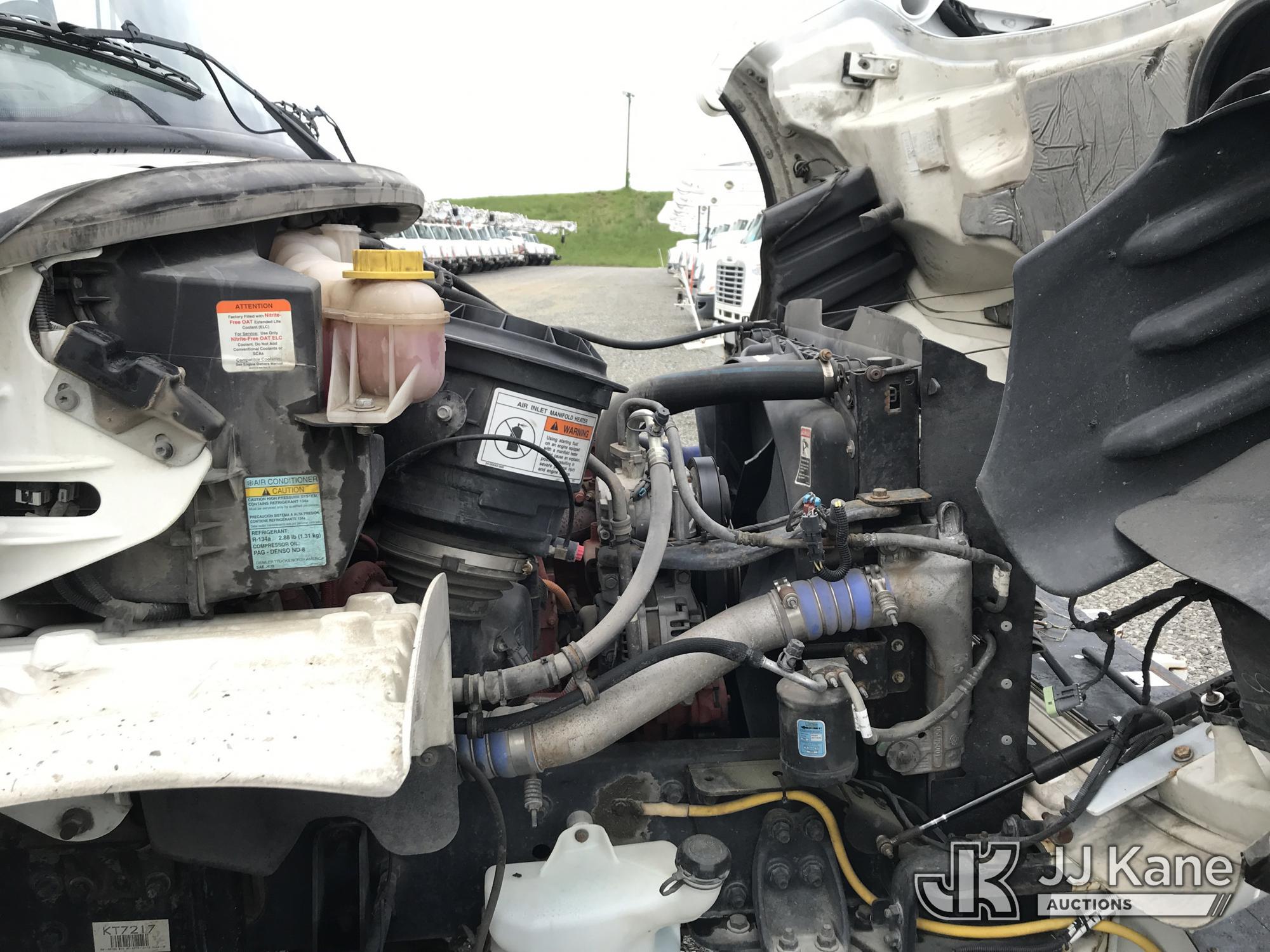 (Mount Airy, NC) Altec AA55E-MH, Material Handling Bucket Truck rear mounted on 2019 Freightliner M2