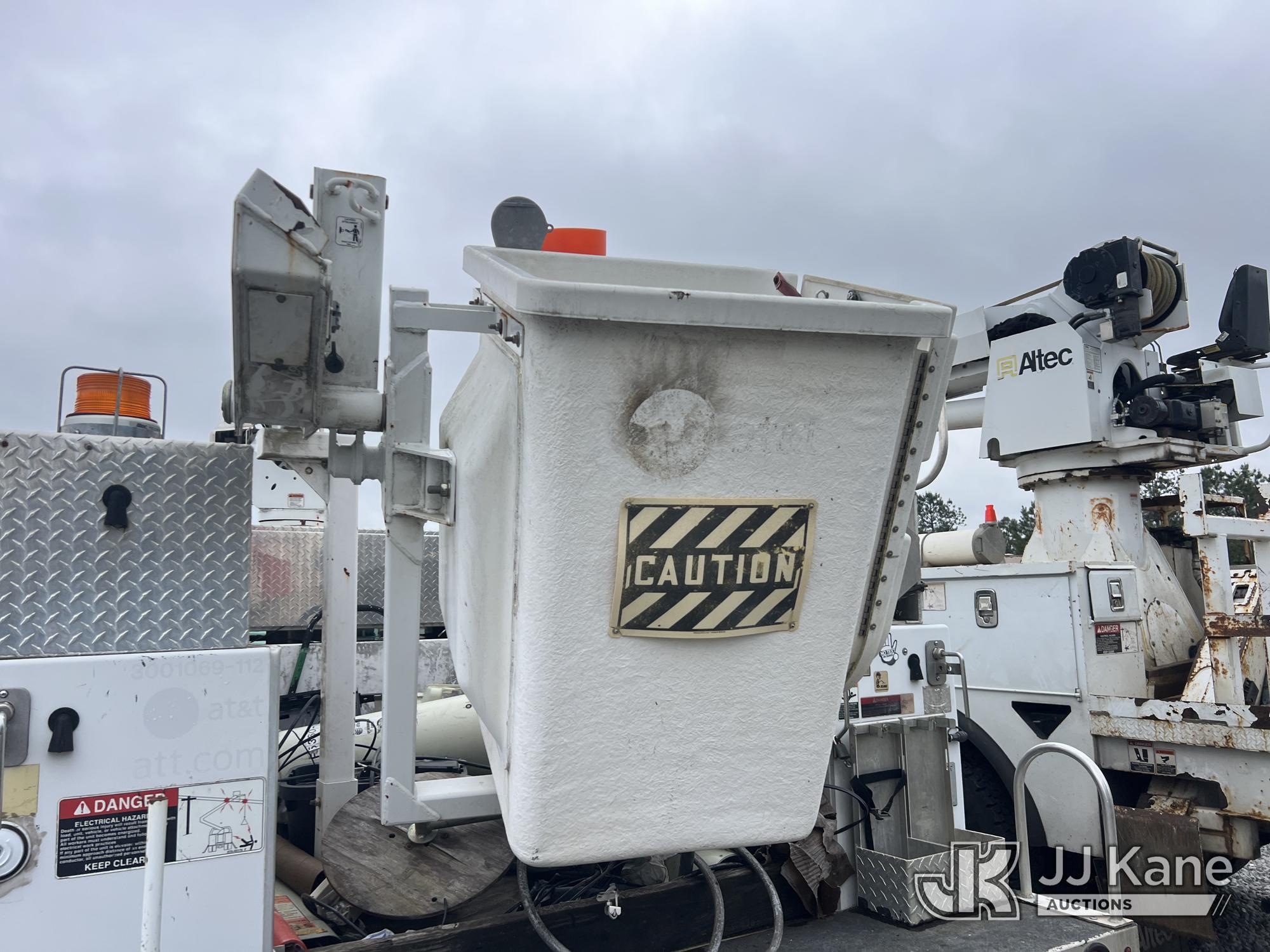 (Villa Rica, GA) Altec AT200-A, Telescopic Non-Insulated Bucket Truck mounted behind cab on 2012 For