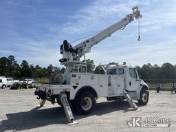 (Chester, VA) Altec DC47-TR, Digger Derrick rear mounted on 2020 Freightliner M2 Utility Truck Runs,