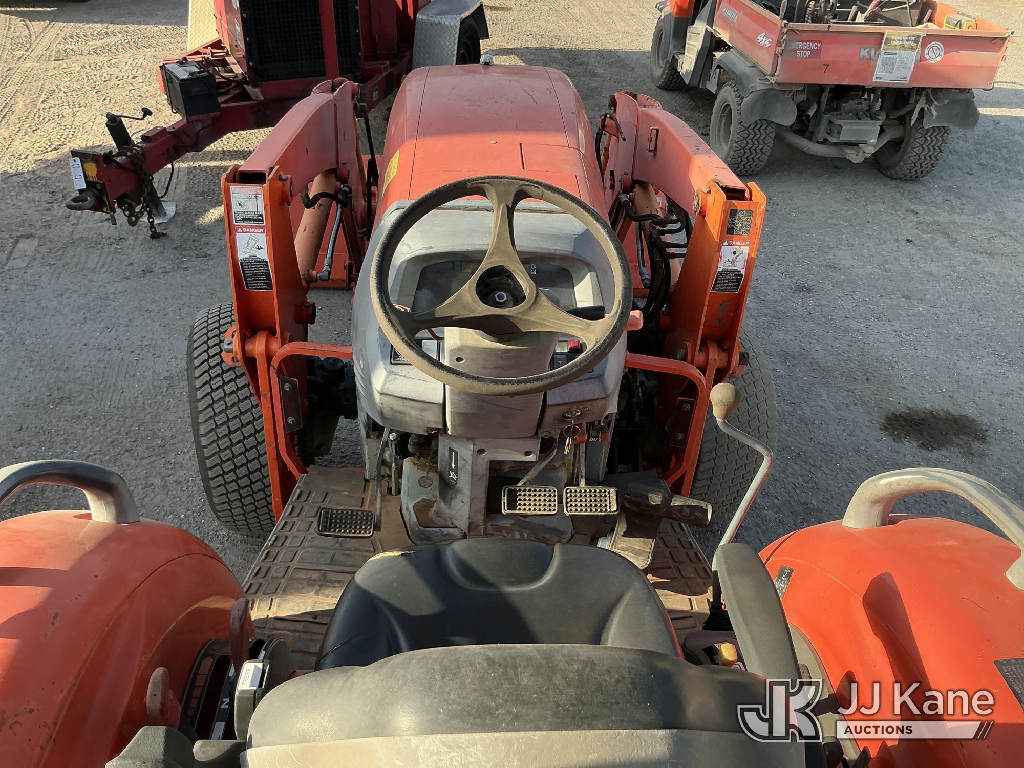 (Tampa, FL) 2008 Kubota L5740D Tractor Loader Manatee County BOCC Unit)(Runs, Moves & Operates) (Pai