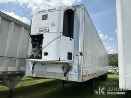 (Tampa, FL) 2007 Utility Trailer Manufacturer T/A Refrigerated Van Body Trailer Unit Does Not Operat