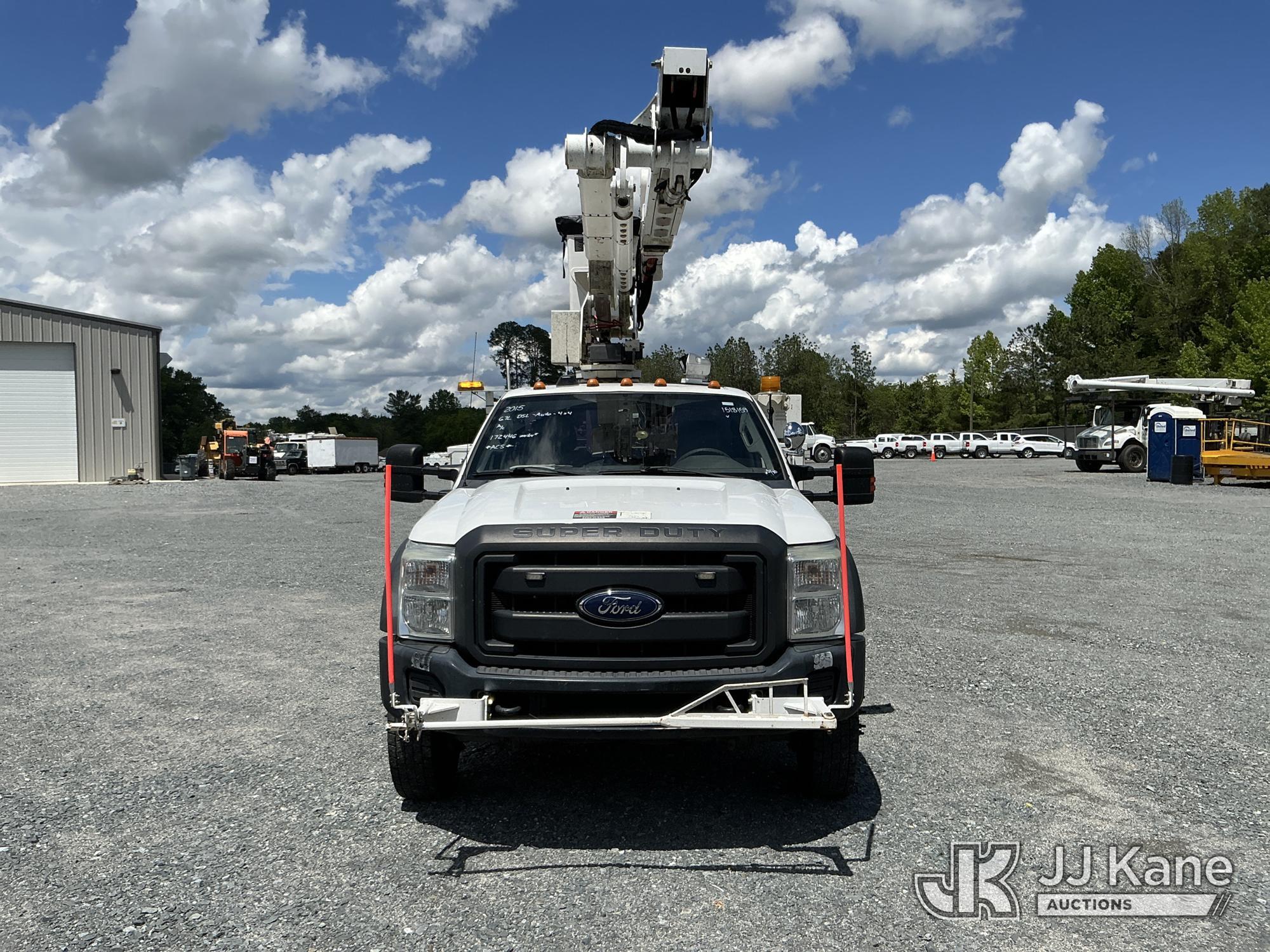 (China Grove, NC) Altec AT40-MH, Articulating & Telescopic Material Handling Bucket Truck mounted be
