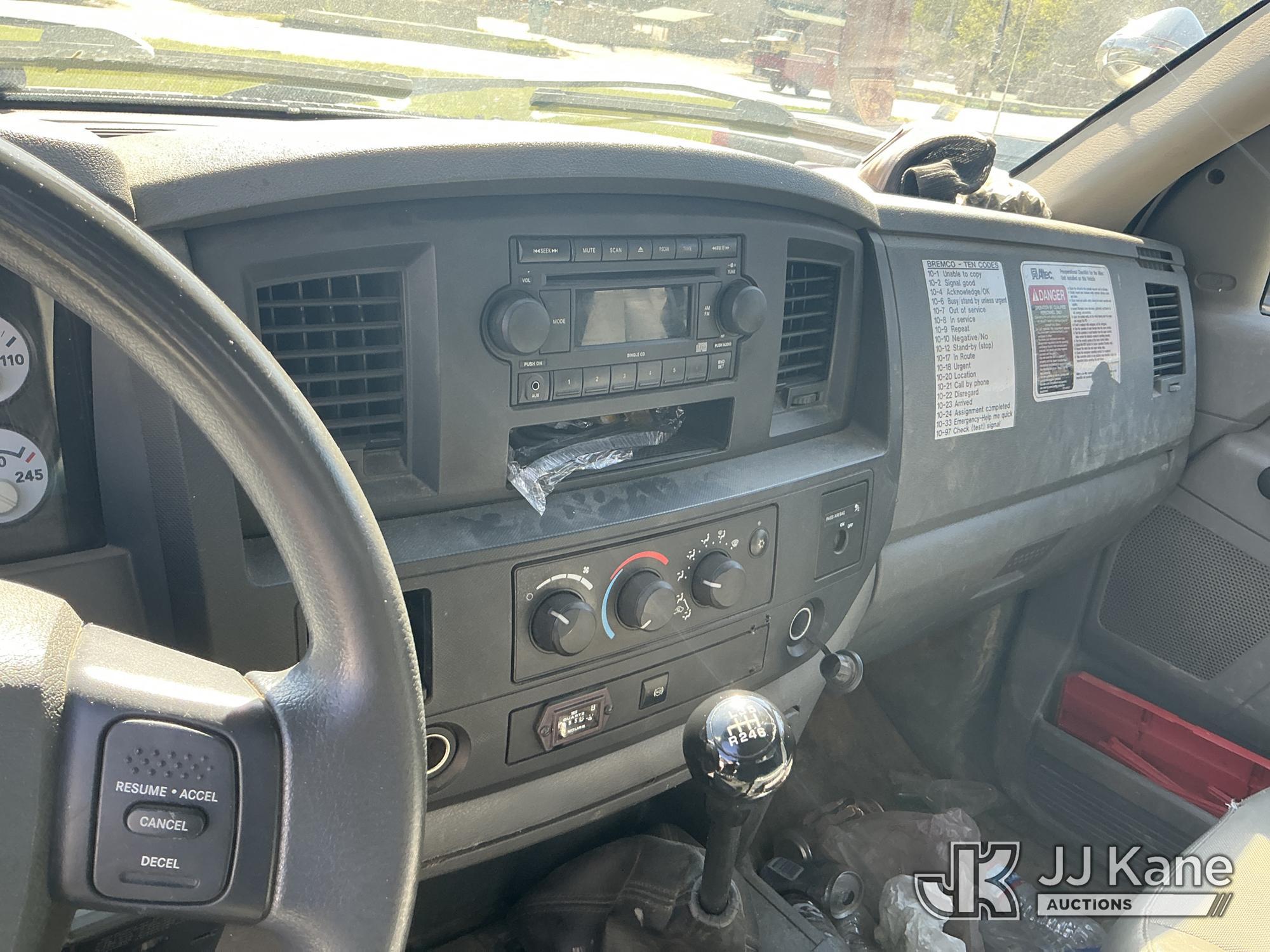 (Marion, NC) Altec AT37G, Articulating & Telescopic Bucket Truck mounted behind cab on 2008 RAM 5500