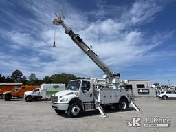 (Chester, VA) Altec DC47-TR, Digger Derrick rear mounted on 2020 Freightliner M2 Utility Truck Runs,