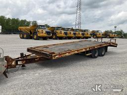 (Verona, KY) 2000 Kiefer-Built T/A Tagalong Equipment Trailer Rust Damage
