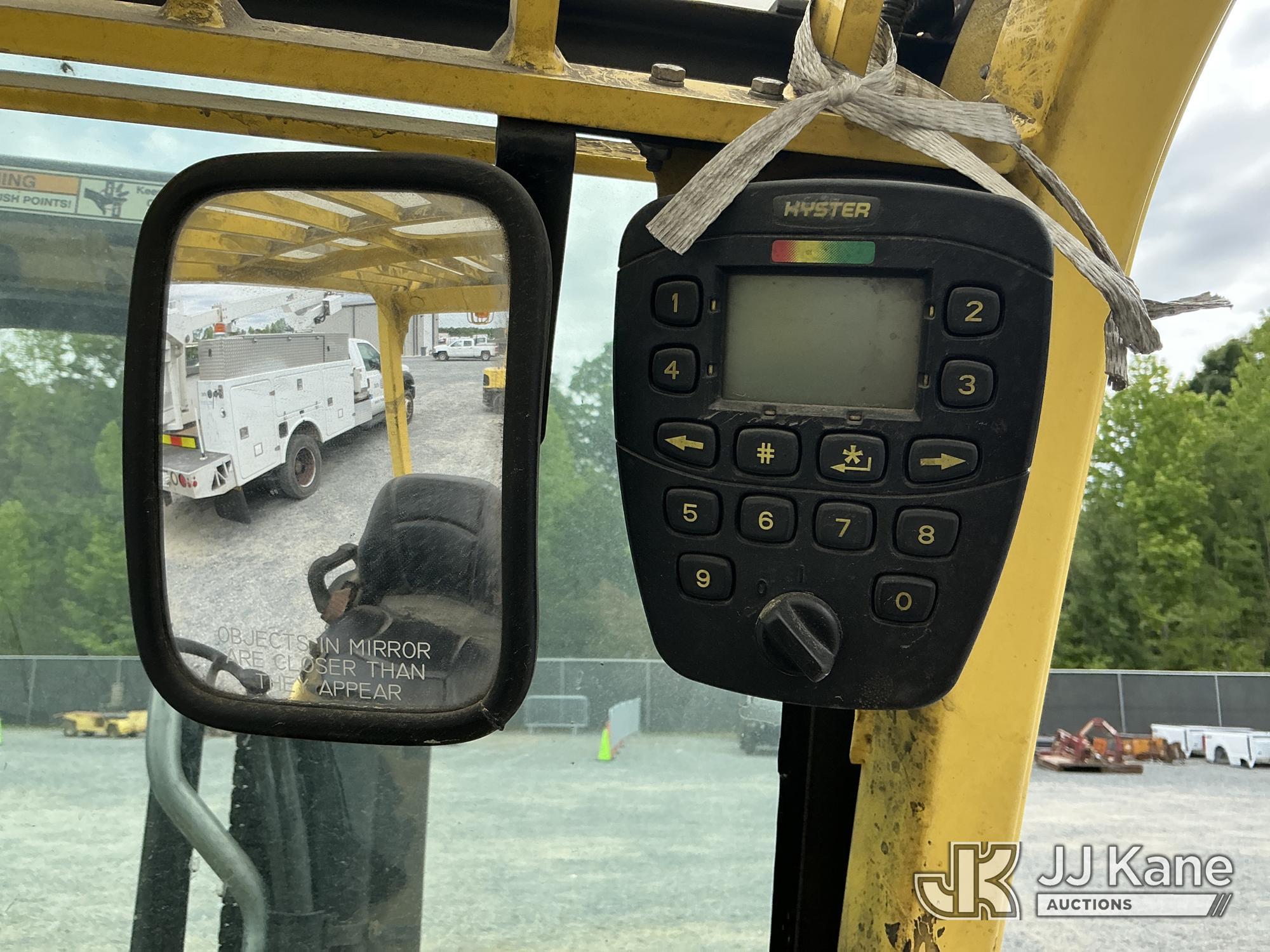 (China Grove, NC) Hyster J70XN-34, 6,850# Solid Tired Forklift Duke Unit) (Not Running, Conditions U