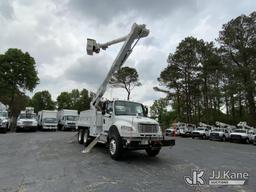 (Graysville, AL) Altec AM855-MH, Over-Center Material Handling Bucket Truck rear mounted on 2015 Fre