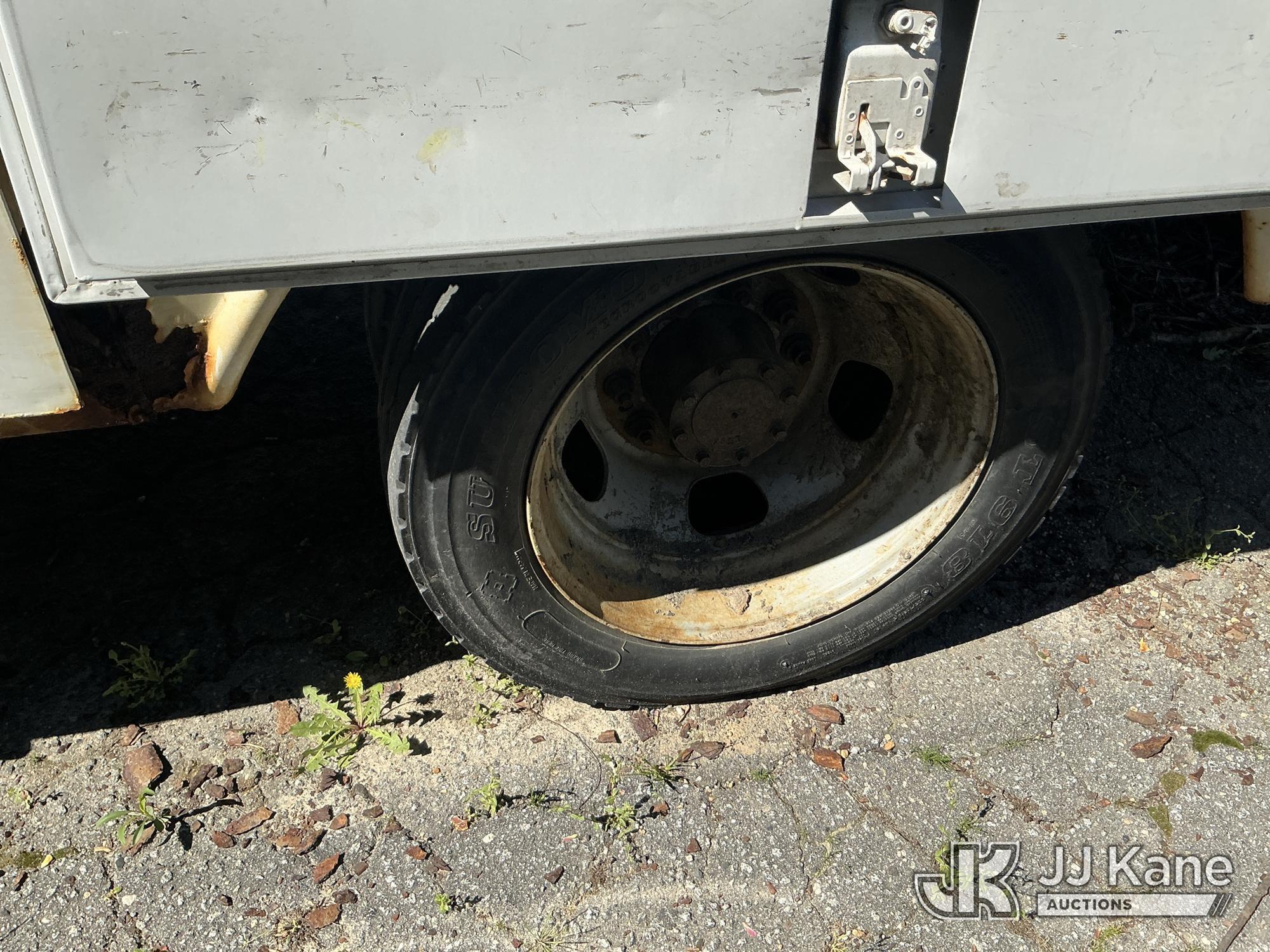 (Marion, NC) Altec AT37G, Articulating & Telescopic Bucket Truck mounted behind cab on 2010 Dodge Ra