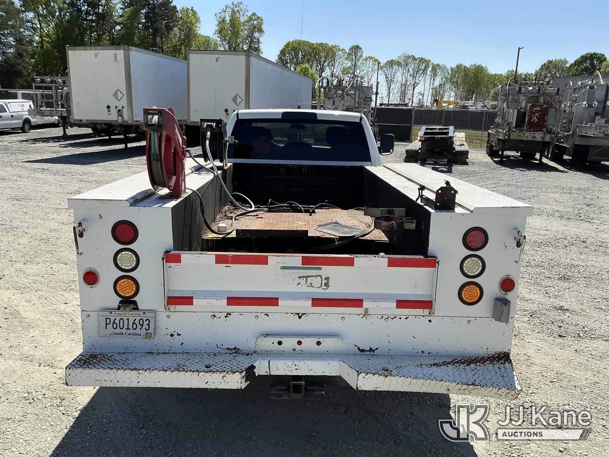 (China Grove, NC) 2014 RAM 5500 4x4 Crew-Cab Service Truck Runs & Moves) (Check Engine Light On, DEF
