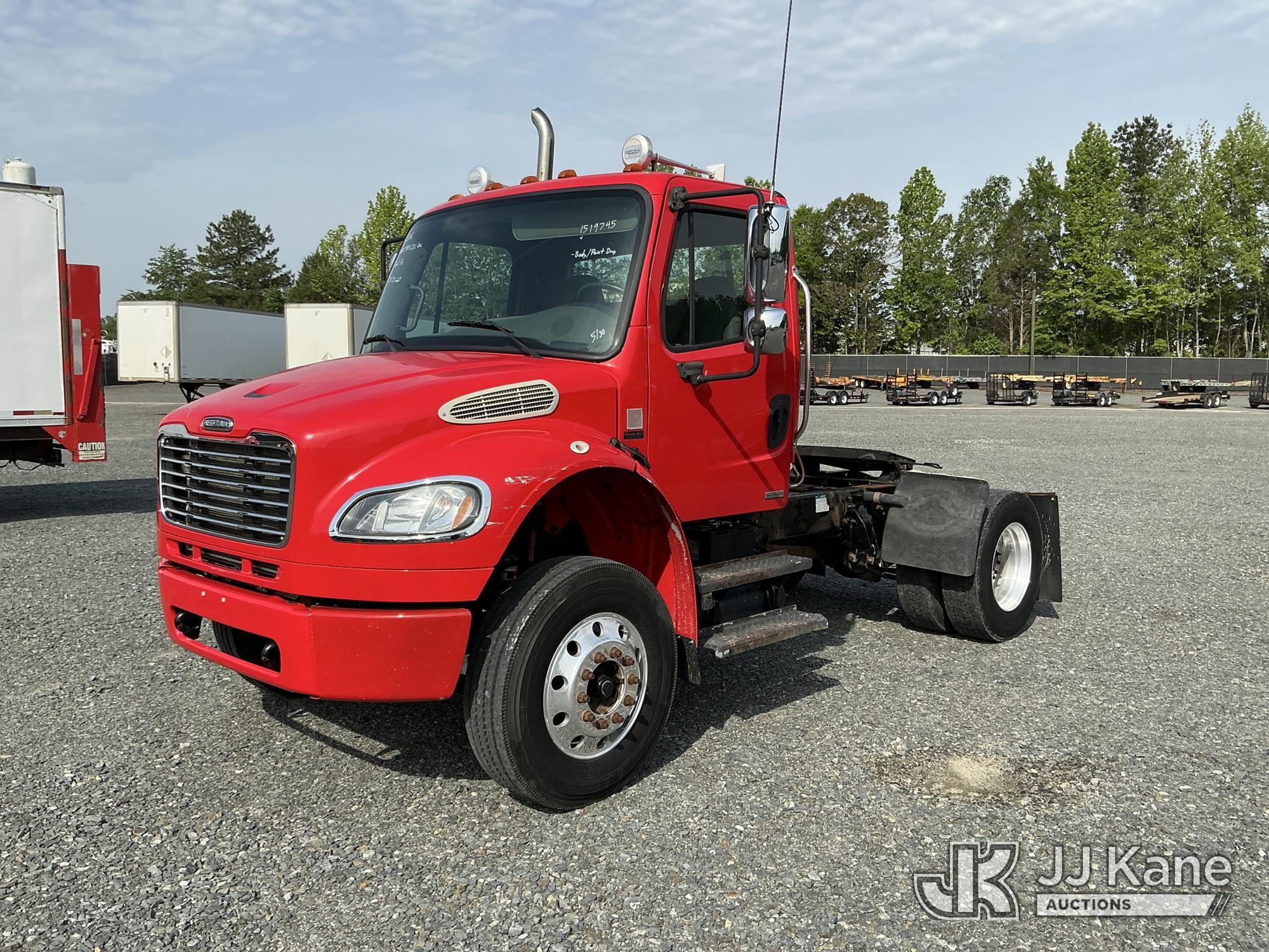 (China Grove, NC) 2006 Freightliner M2 106 S/A Truck Tractor Runs & Moves) (Body/Paint Damage
