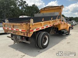 (Tampa, FL) 2005 Ford F650 Dump Truck State of FL Unit)(Runs, Moves & Dump Operates)(Body & Paint Da