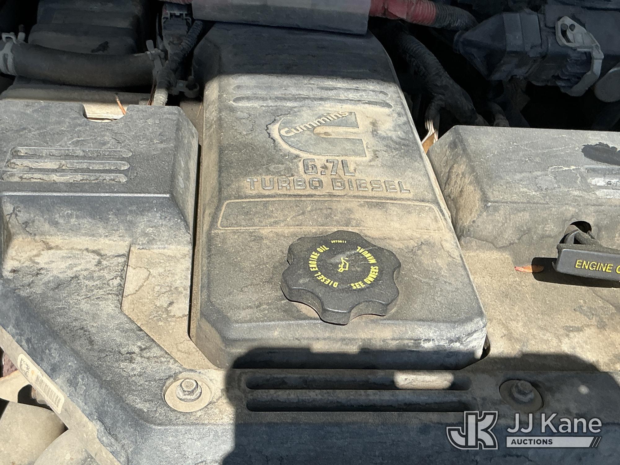 (China Grove, NC) 2014 RAM 5500 4x4 Crew-Cab Service Truck Runs & Moves) (Check Engine Light On, DEF