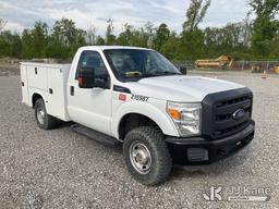 (Verona, KY) 2015 Ford F250 4x4 Service Truck Runs & Moves) (Rust Damage