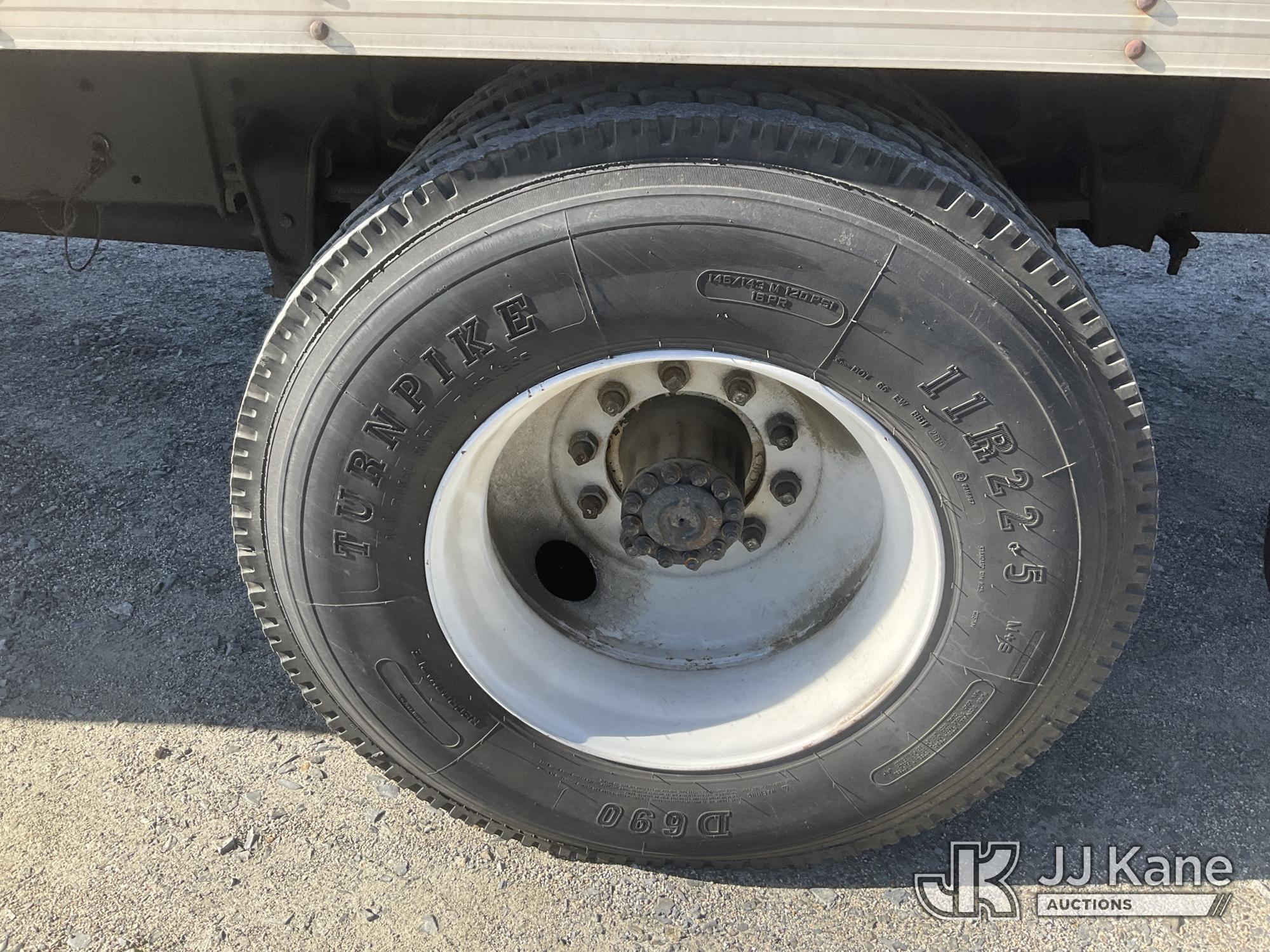 (China Grove, NC) 1996 Freightliner FL60 Van Body Truck Not Running, Condition Unknown, Cracked Wind