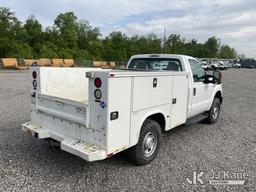(Verona, KY) 2015 Ford F250 4x4 Service Truck Runs & Moves) (Rust Damage
