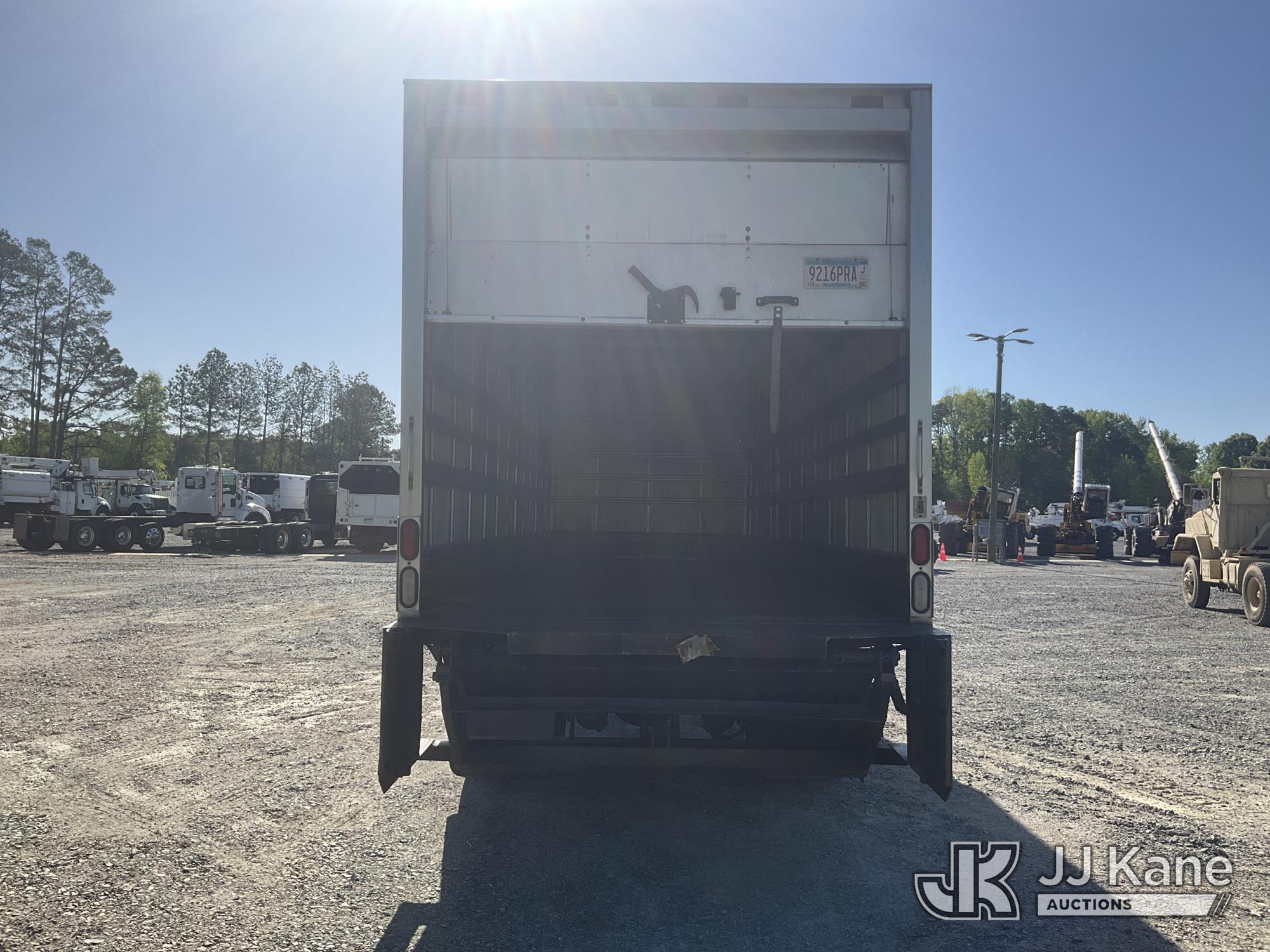 (China Grove, NC) 1996 Freightliner FL60 Van Body Truck Not Running, Condition Unknown, Cracked Wind