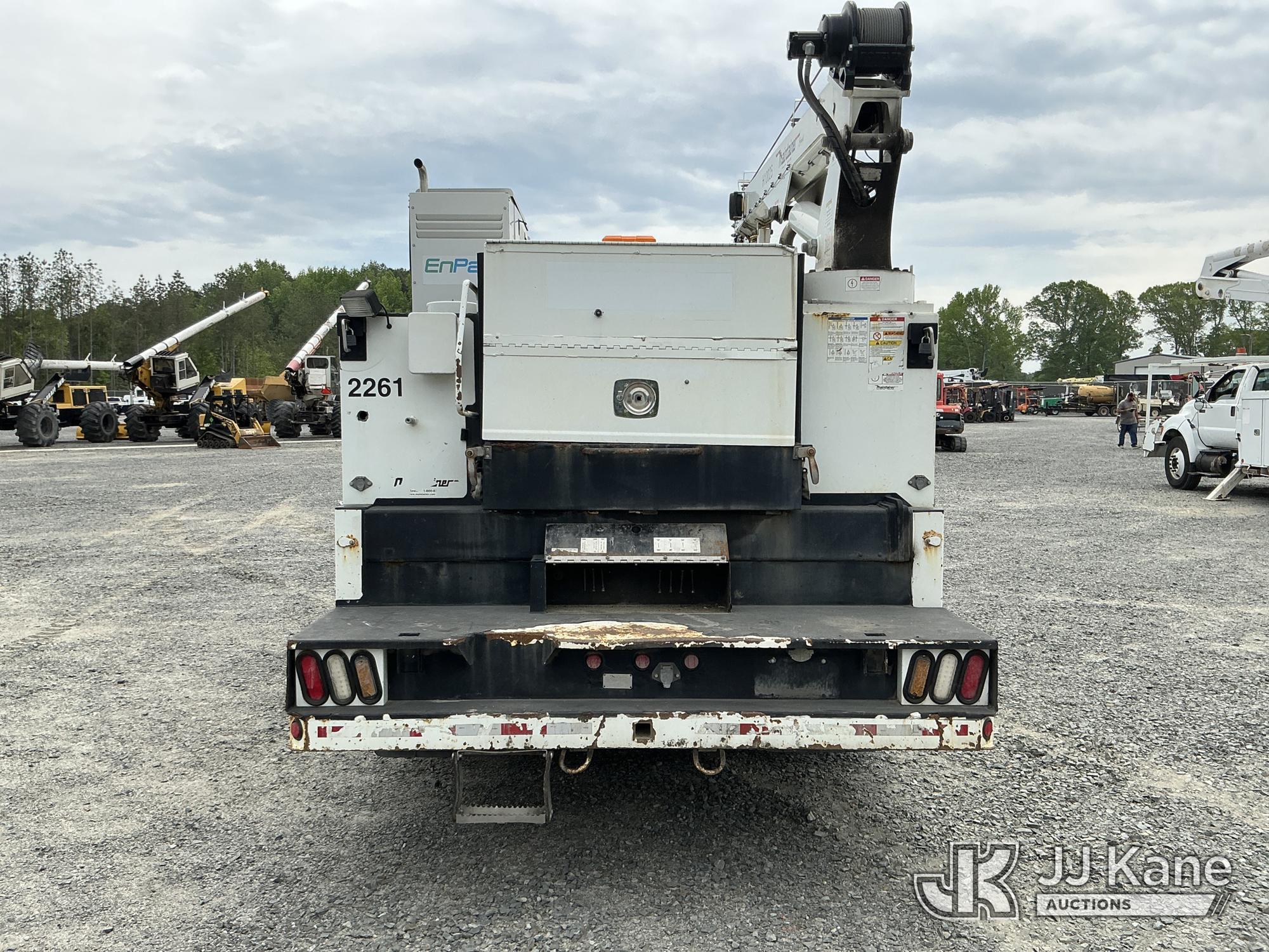 (China Grove, NC) 2014 International 4400 Mechanics Truck Runs & Moves) (Crane Not Operating, Compre