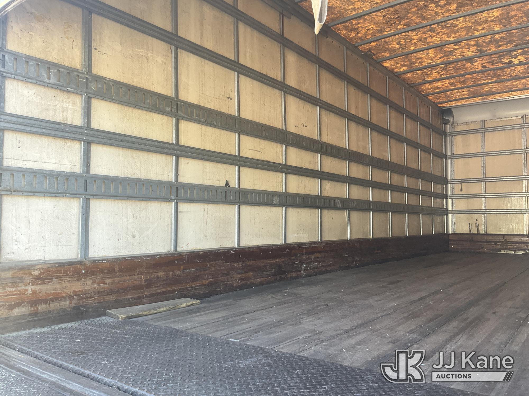 (China Grove, NC) 1996 Freightliner FL60 Van Body Truck Not Running, Condition Unknown, Cracked Wind