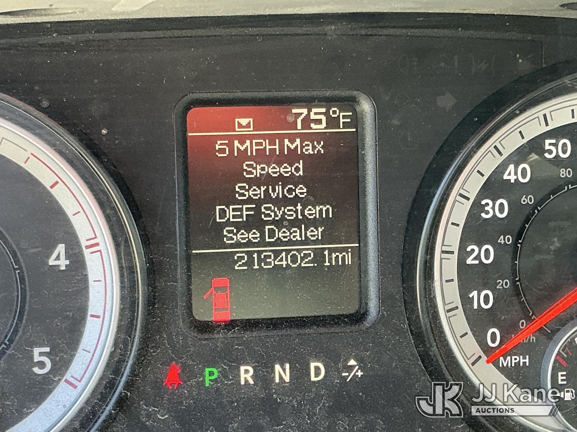 (China Grove, NC) 2014 RAM 5500 4x4 Crew-Cab Service Truck Runs & Moves) (Check Engine Light On, DEF
