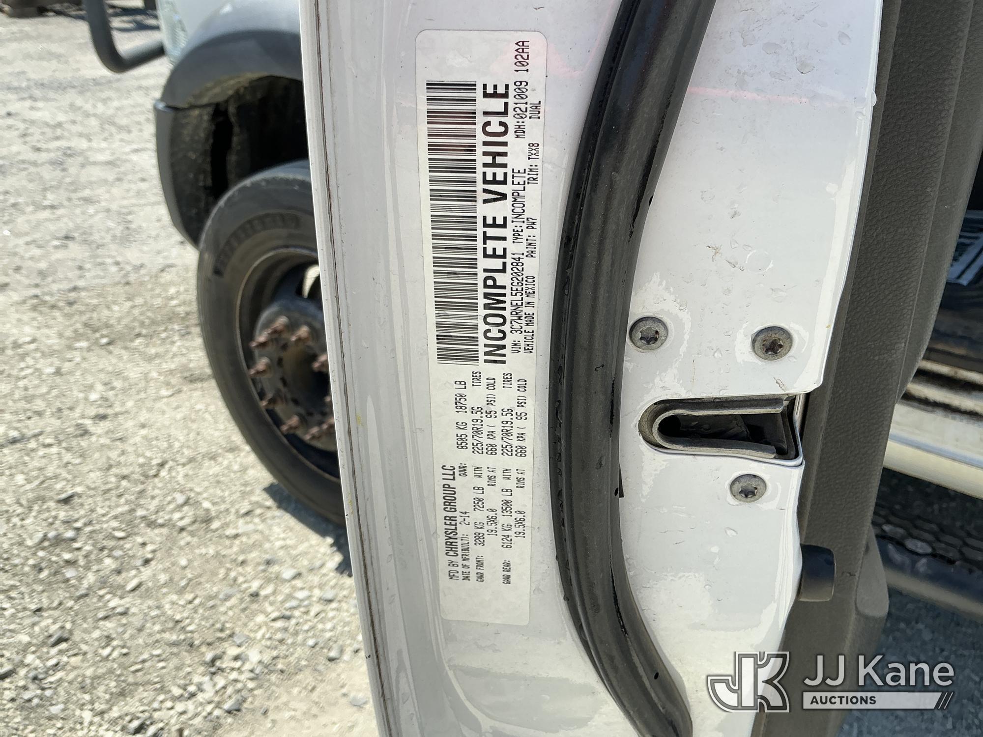 (China Grove, NC) 2014 RAM 5500 4x4 Crew-Cab Service Truck Runs & Moves) (Check Engine Light On, DEF