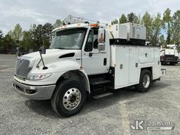 (China Grove, NC) 2014 International 4400 Mechanics Truck Runs & Moves) (Crane Not Operating, Compre