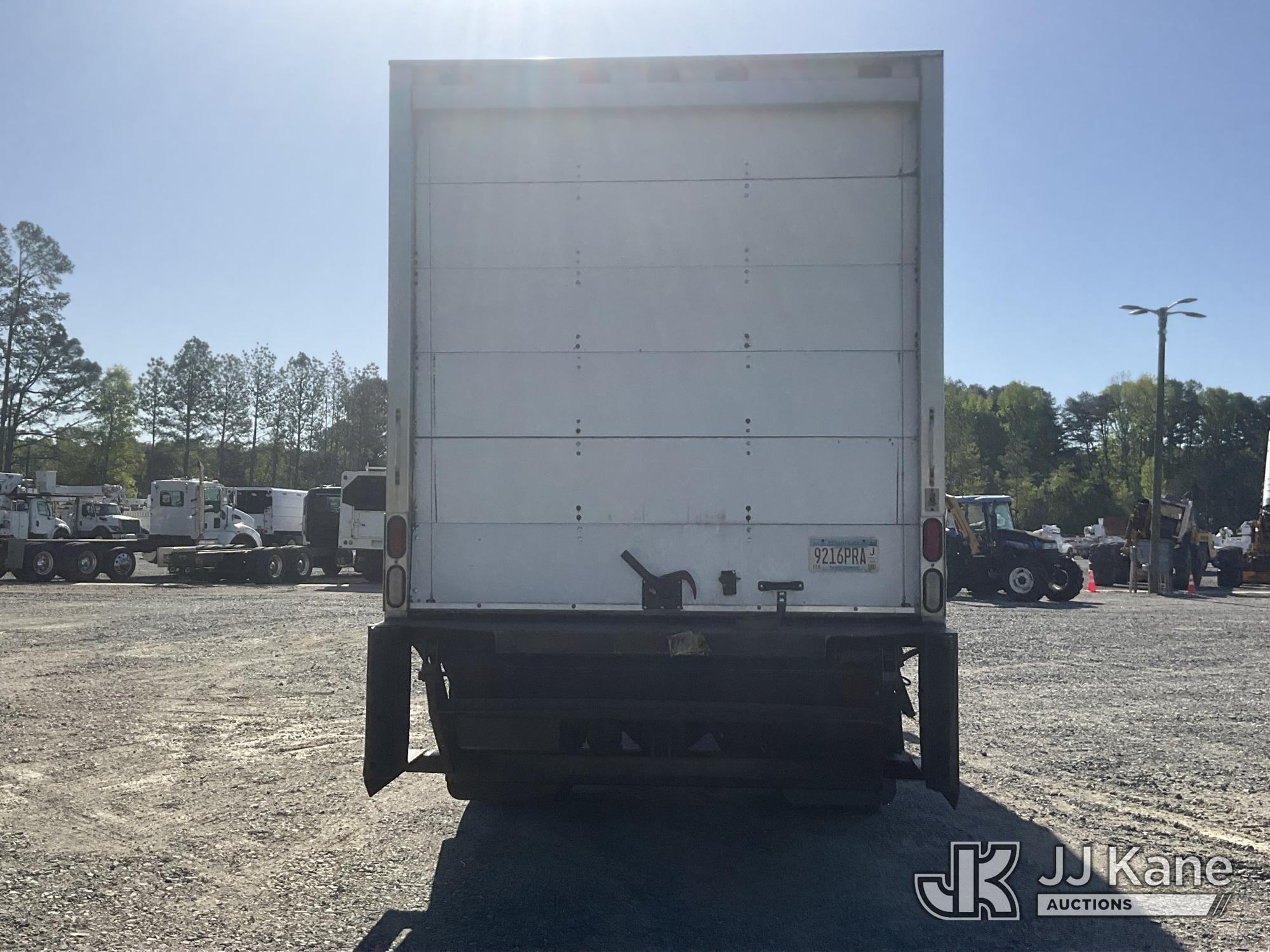 (China Grove, NC) 1996 Freightliner FL60 Van Body Truck Not Running, Condition Unknown, Cracked Wind