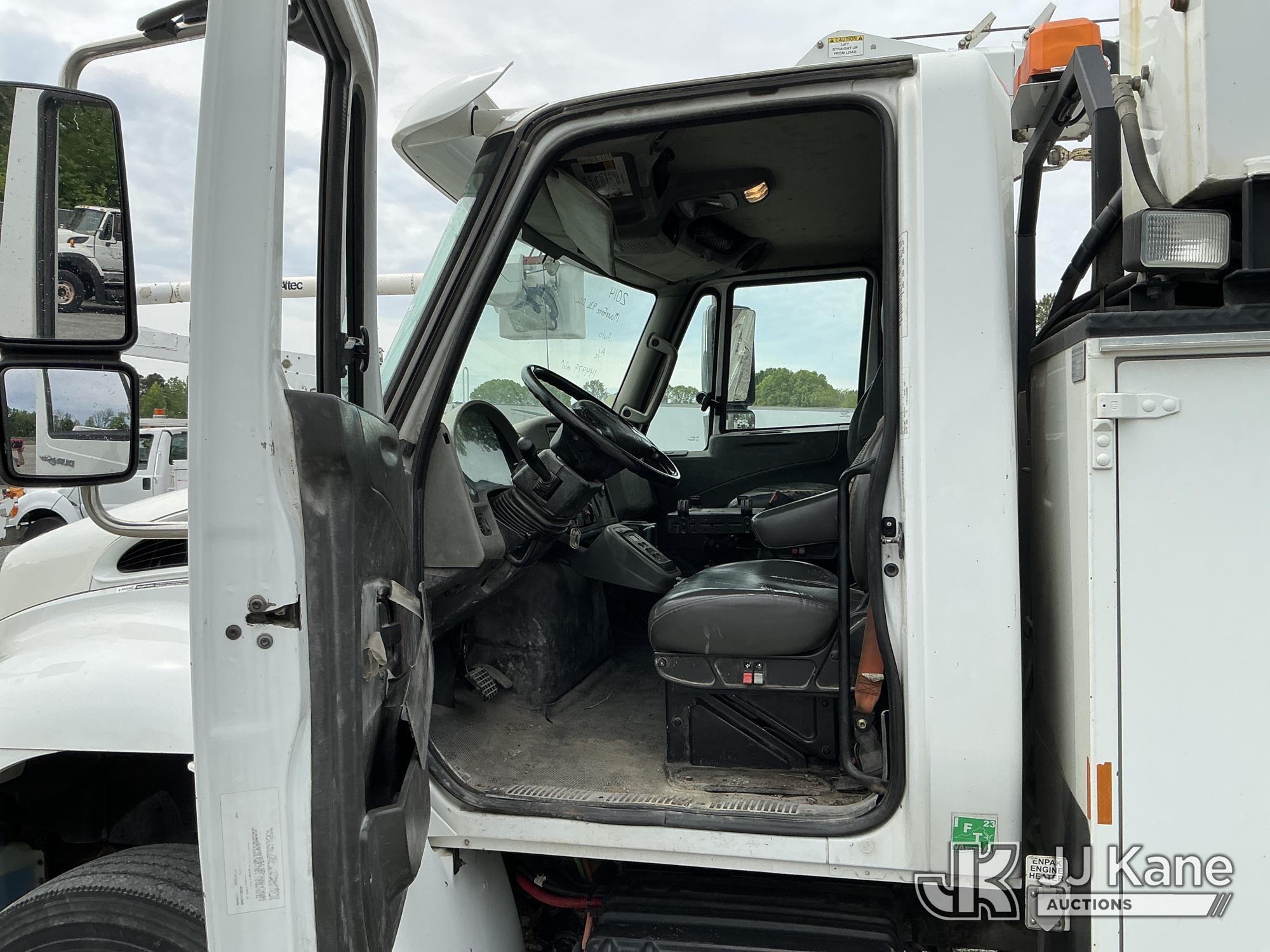 (China Grove, NC) 2014 International 4400 Mechanics Truck Runs & Moves) (Crane Not Operating, Compre