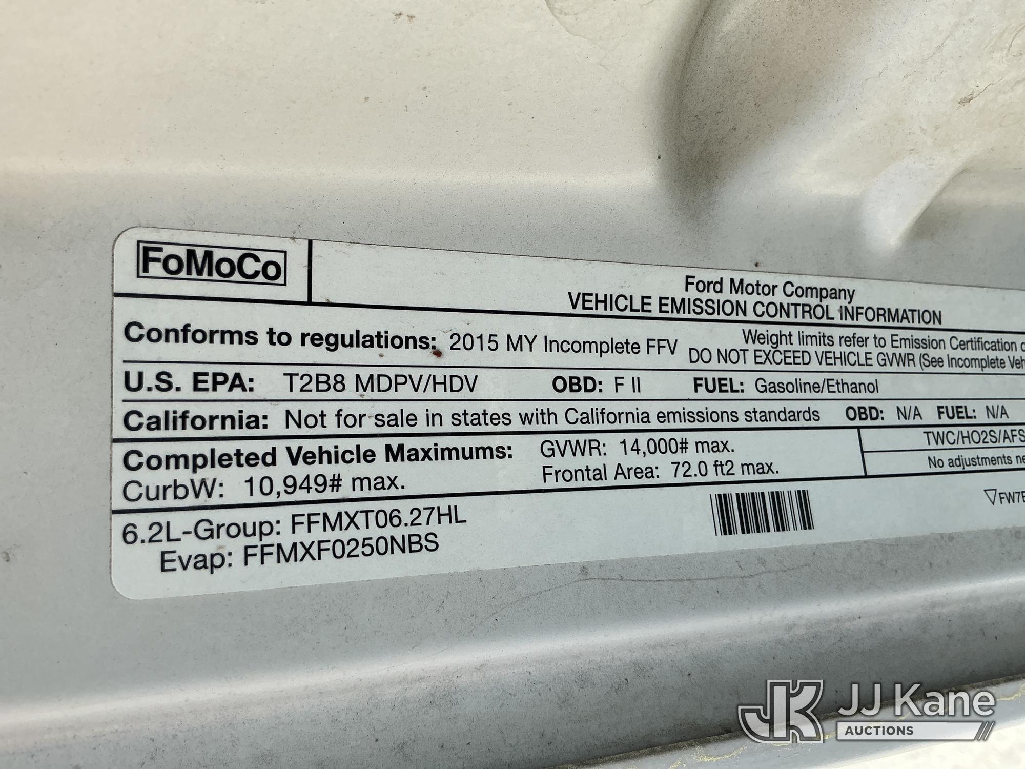 (China Grove, NC) 2015 Ford F350 4x4 Service Truck Runs & Moves) (Jump To Start