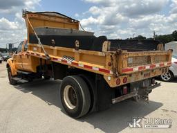 (Tampa, FL) 2005 Ford F650 Dump Truck State of FL Unit)(Runs, Moves & Dump Operates)(Body & Paint Da