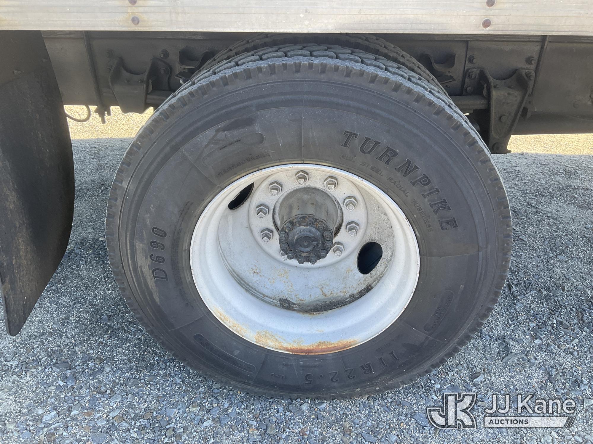 (China Grove, NC) 1996 Freightliner FL60 Van Body Truck Not Running, Condition Unknown, Cracked Wind