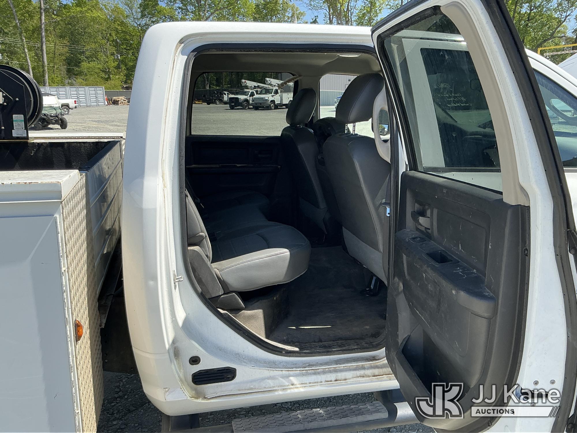 (China Grove, NC) 2014 RAM 5500 4x4 Crew-Cab Service Truck Runs & Moves) (Check Engine Light On, DEF