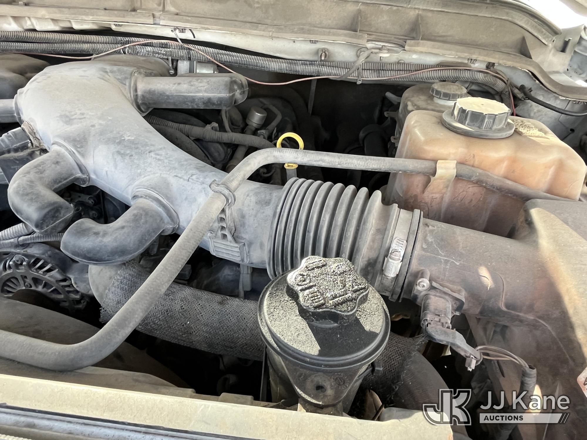 (Tampa, FL) 2014 Ford F450 Dump Truck Not Running, Condition Unknown, Cranks, Body Damage, Has Power