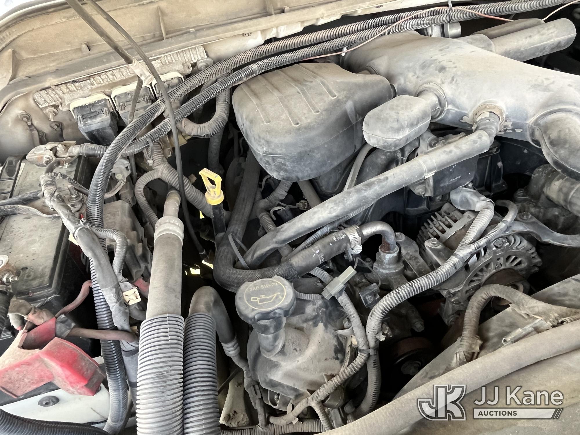 (Tampa, FL) 2014 Ford F450 Dump Truck Not Running, Condition Unknown, Cranks, Body Damage, Has Power