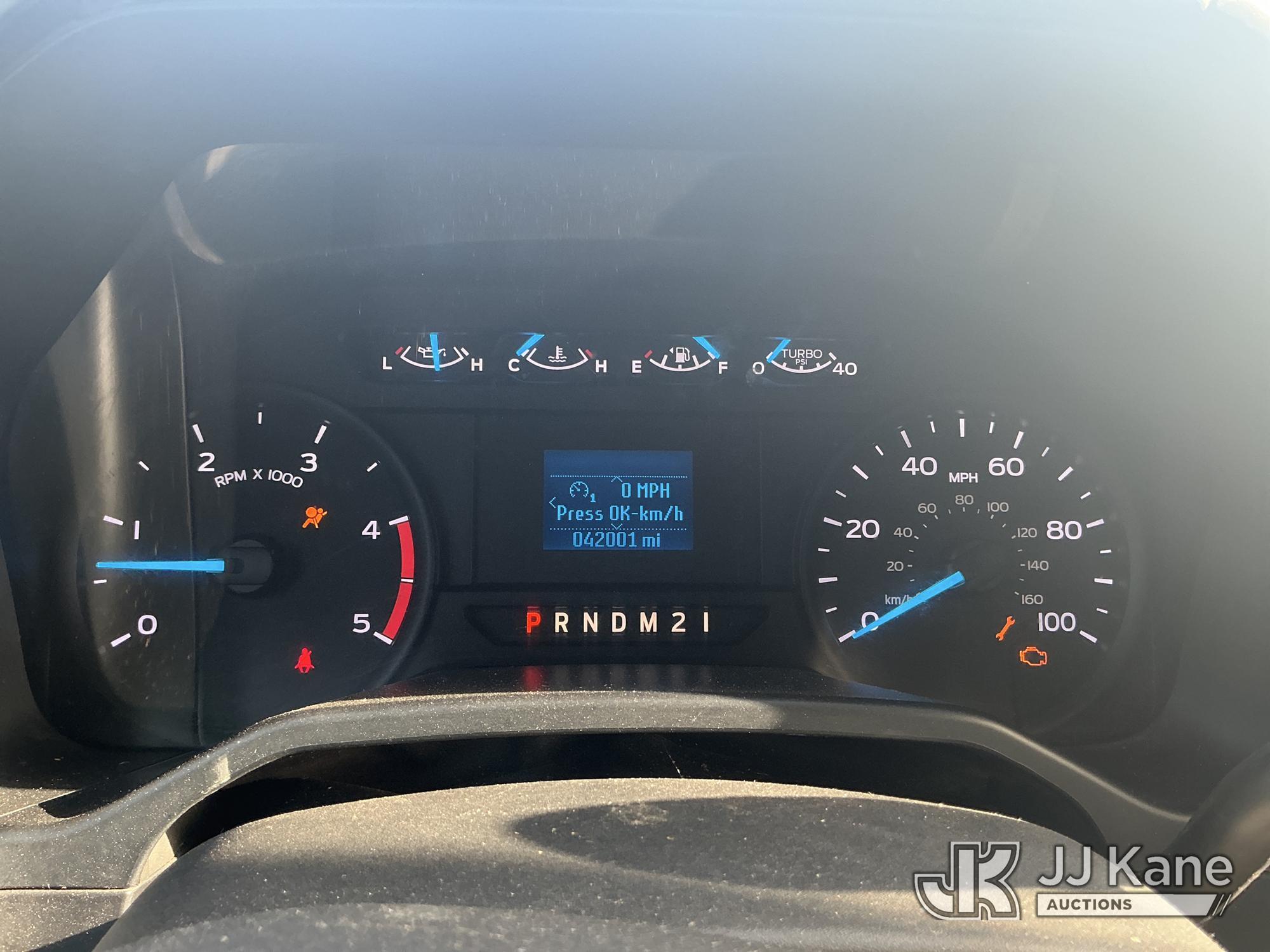 (Tampa, FL) 2017 Ford F550 Chipper Dump Truck Runs, Moves, & Operates) (Jump To Start, Check Engine