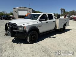 (China Grove, NC) 2014 RAM 5500 4x4 Crew-Cab Service Truck Runs & Moves) (Check Engine Light On, DEF