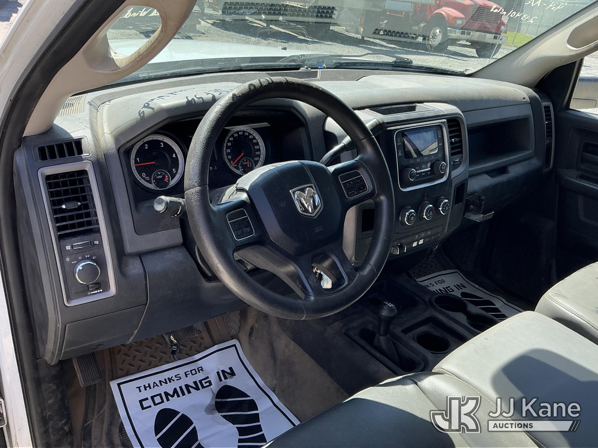 (China Grove, NC) 2014 RAM 5500 4x4 Crew-Cab Service Truck Runs & Moves) (Check Engine Light On, DEF