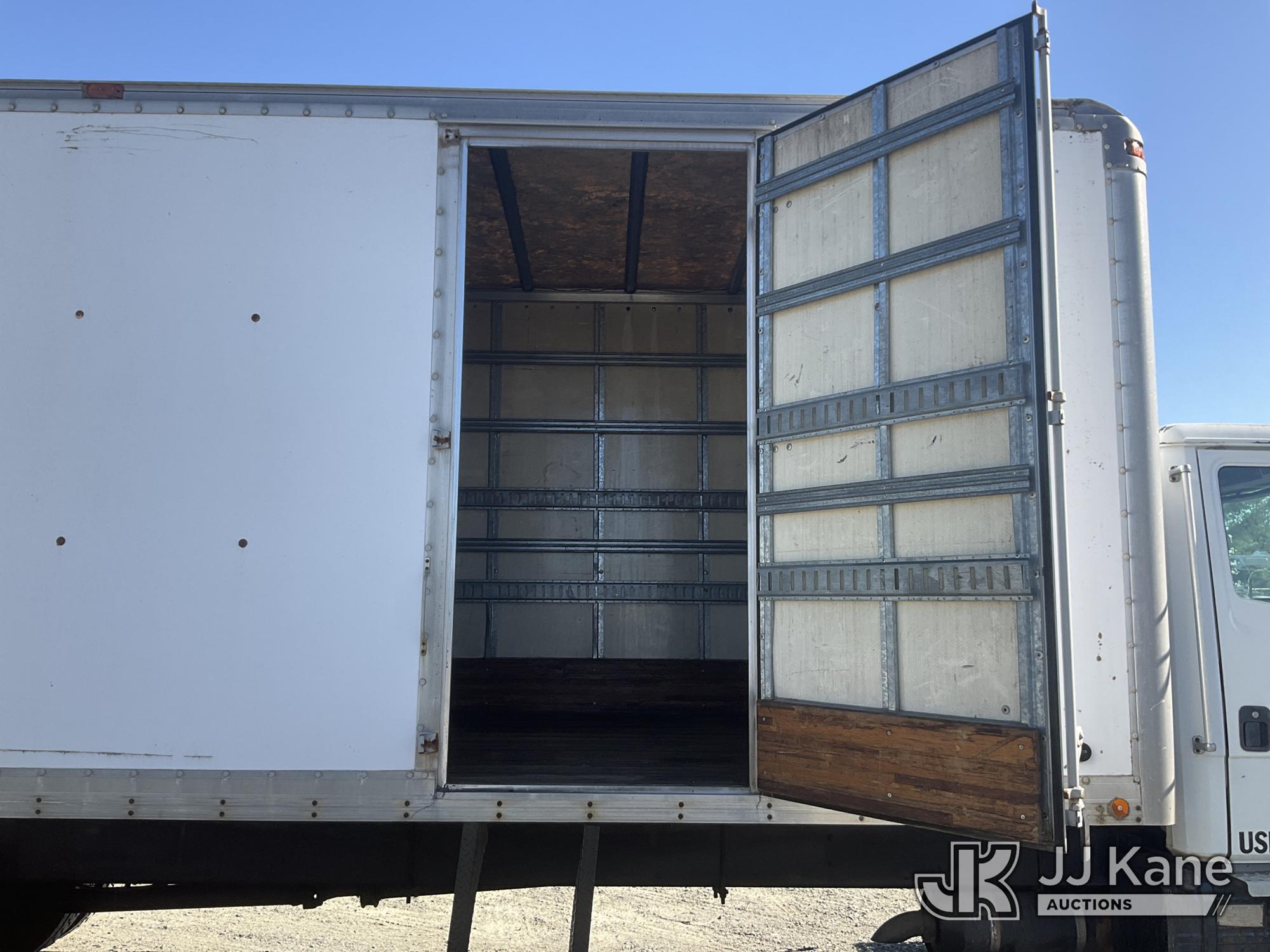 (China Grove, NC) 1996 Freightliner FL60 Van Body Truck Not Running, Condition Unknown, Cracked Wind