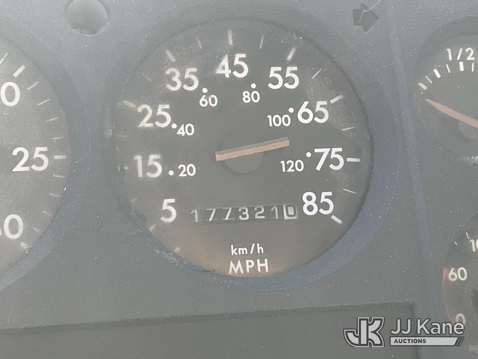 (China Grove, NC) 1996 Freightliner FL60 Van Body Truck Not Running, Condition Unknown, Cracked Wind