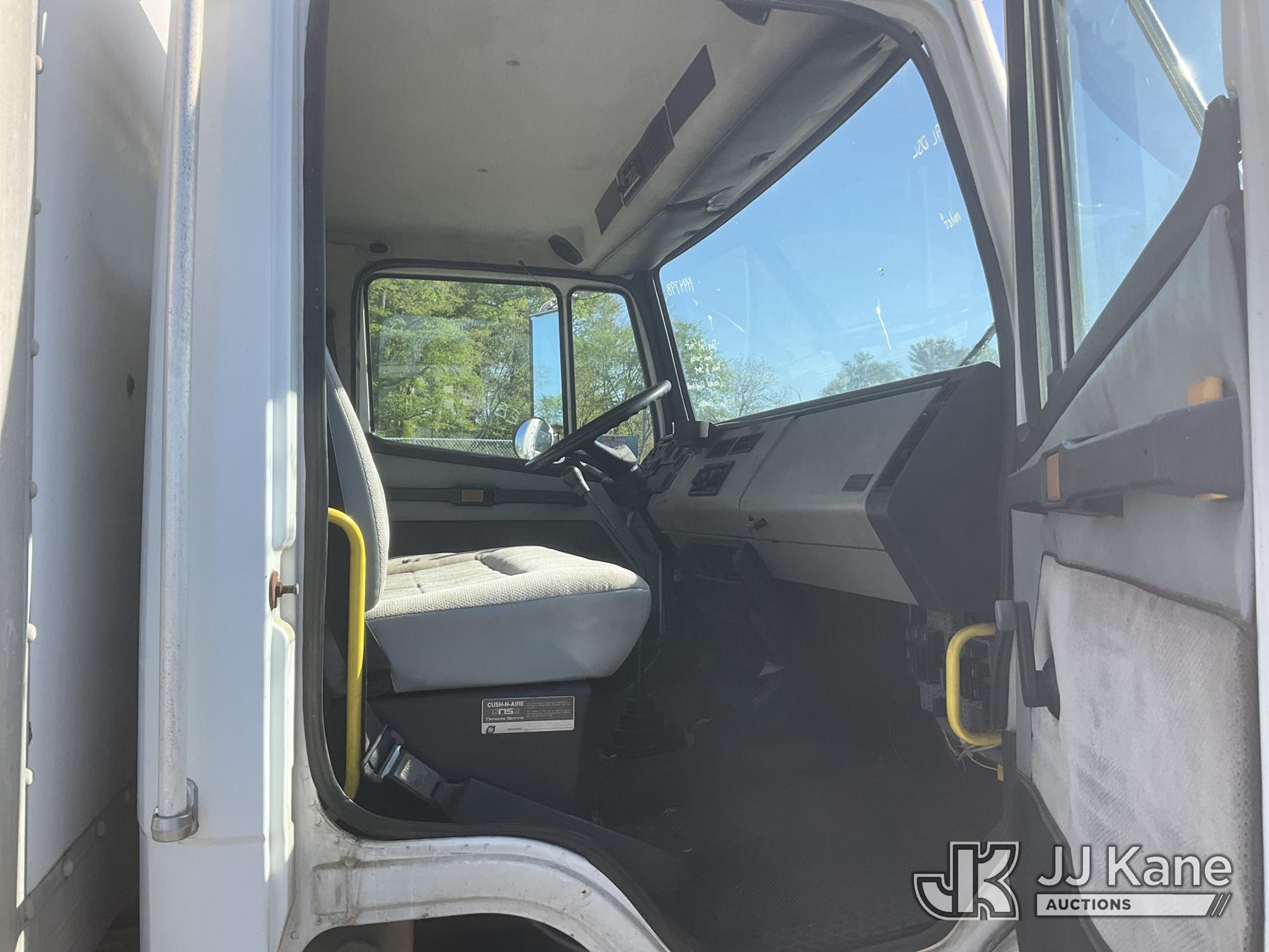 (China Grove, NC) 1996 Freightliner FL60 Van Body Truck Not Running, Condition Unknown, Cracked Wind