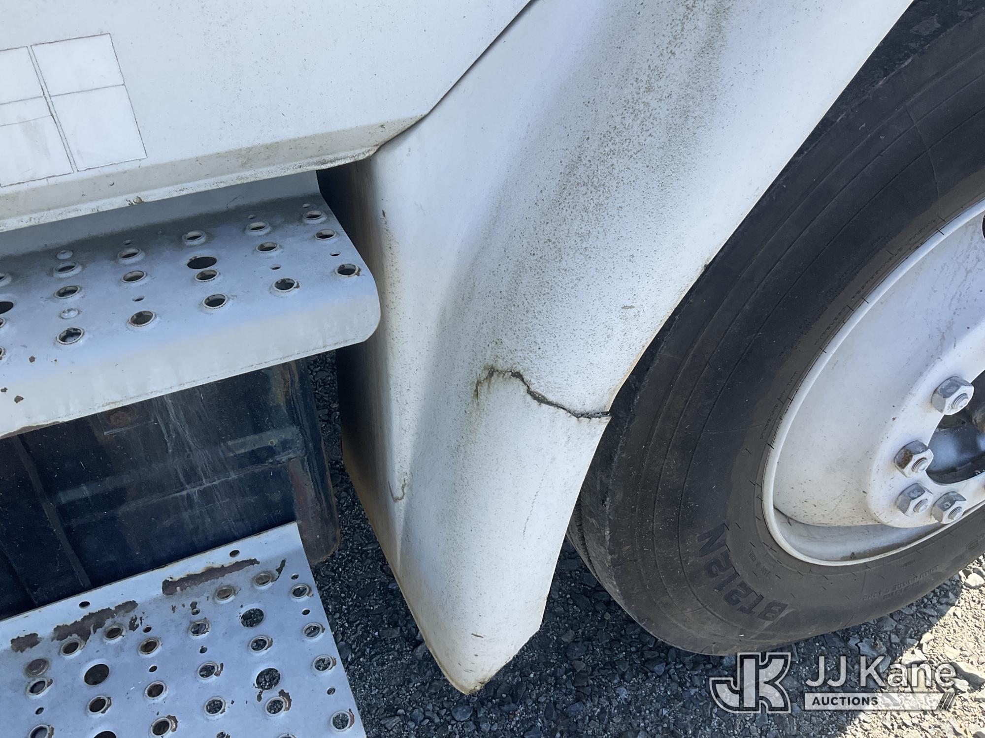 (China Grove, NC) 1996 Freightliner FL60 Van Body Truck Not Running, Condition Unknown, Cracked Wind
