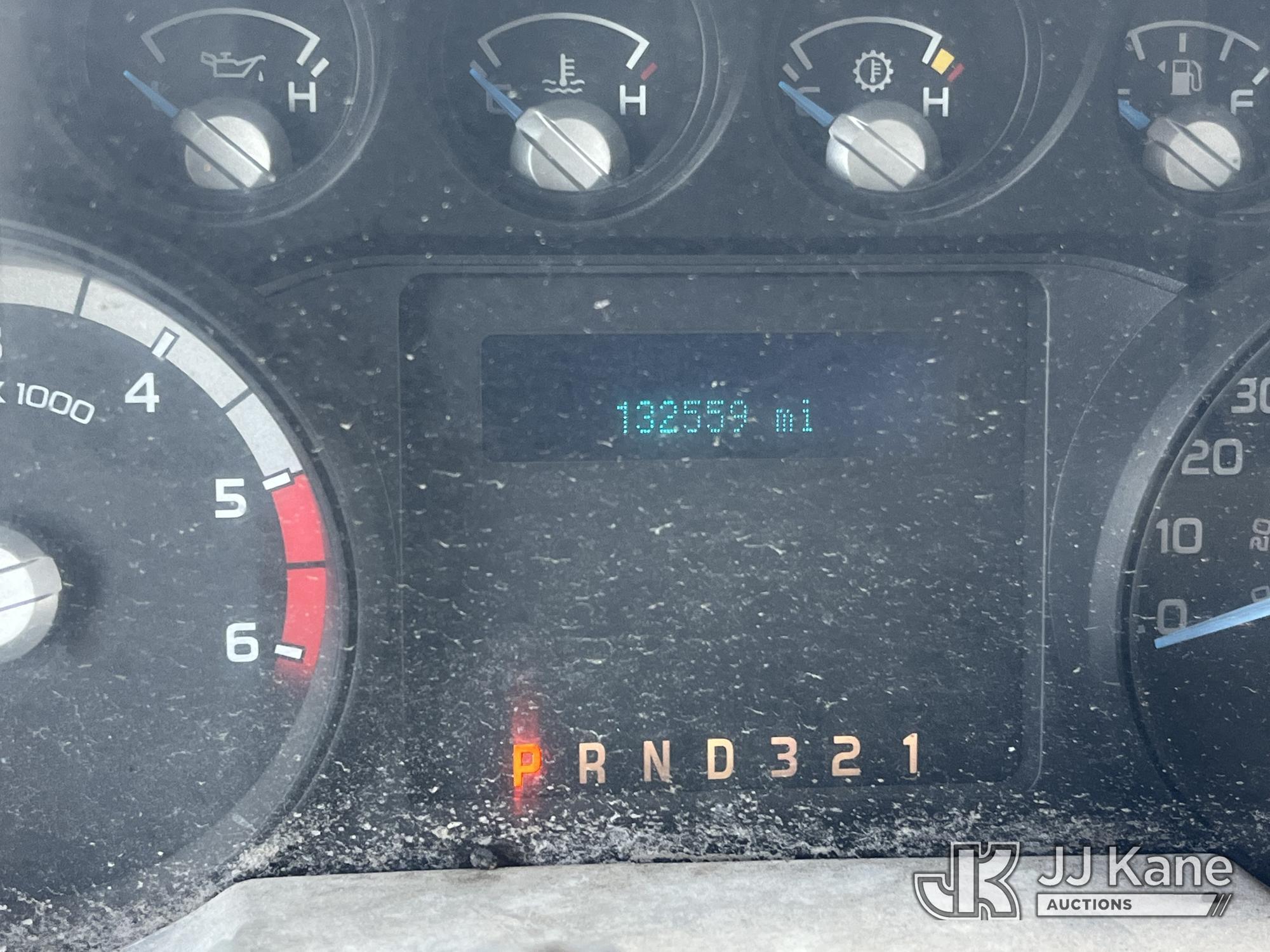 (Tampa, FL) 2014 Ford F450 Dump Truck Not Running, Condition Unknown, Cranks, Body Damage, Has Power