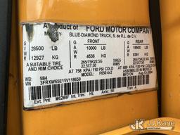 (Tampa, FL) 2005 Ford F650 Dump Truck State of FL Unit)(Runs, Moves & Dump Operates)(Body & Paint Da