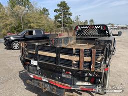 (Defuniak Springs, FL) 2014 RAM 5500 4x4 Crew-Cab Flatbed/Service Truck, (Utility Owned) Runs & Move