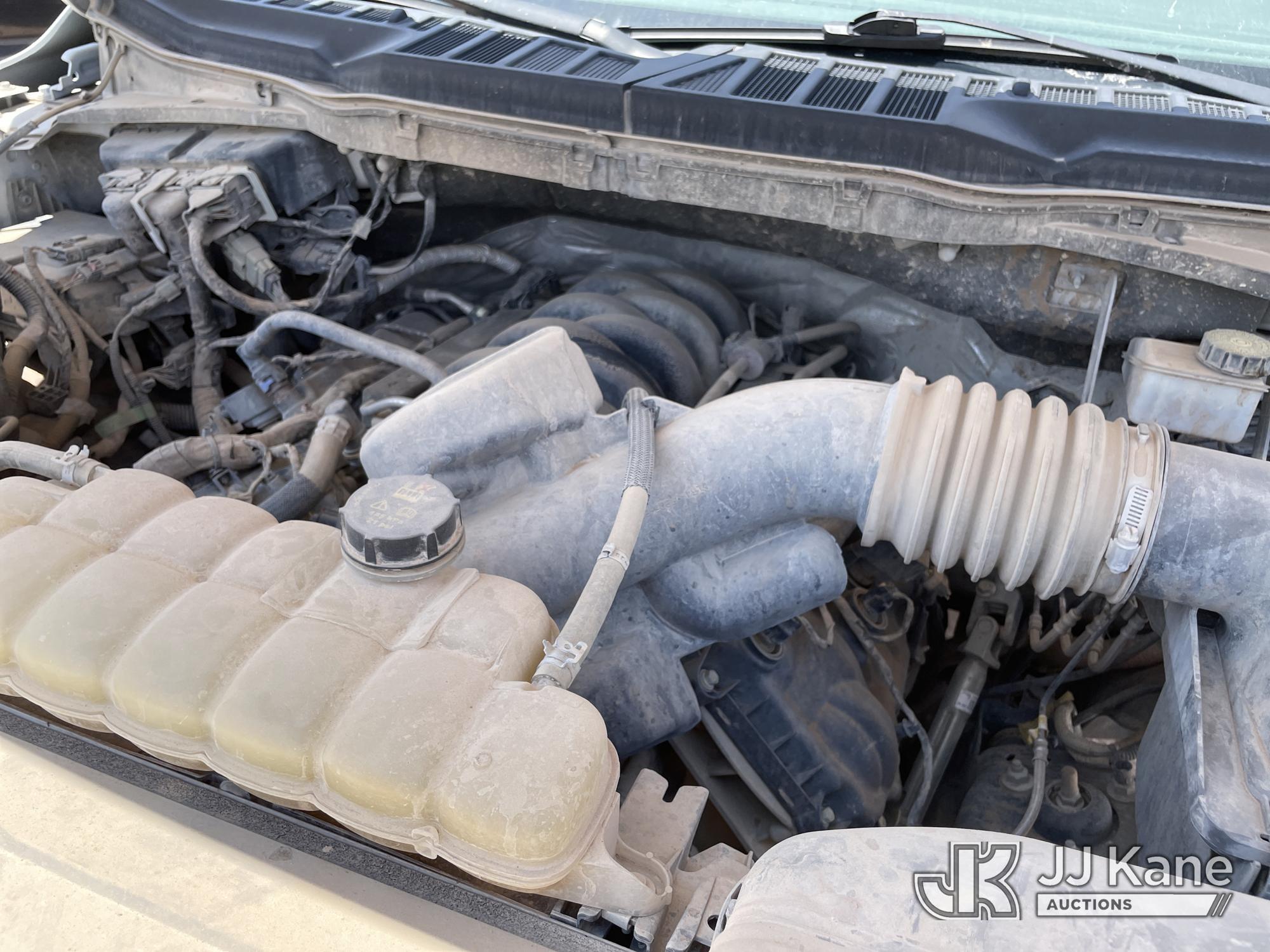 (Odessa, TX) 2021 Ford F150 4x4 Crew-Cab Pickup Truck Runs & Moves) (Starts, Infotainment Screen Is