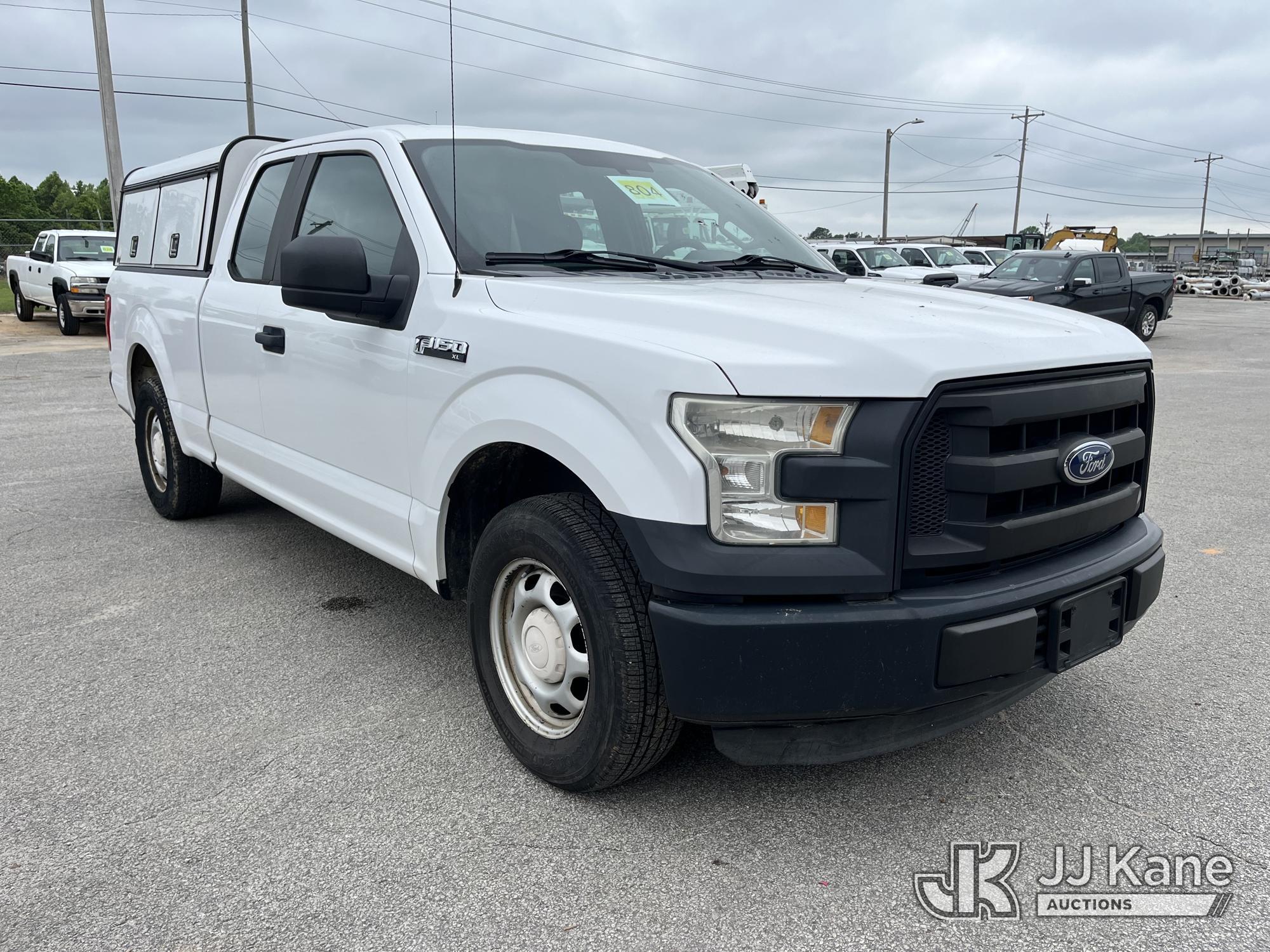 (Jackson, TN) 2015 Ford F150 Extended-Cab Pickup Truck, Municipal Owned Runs & Moves) (Check Engine
