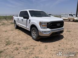 (Odessa, TX) 2021 Ford F150 4x4 Crew-Cab Pickup Truck Runs & Moves) (Starts, Infotainment Screen Is