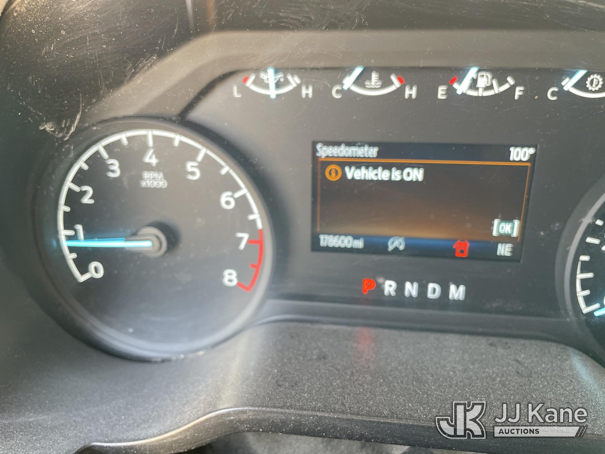 (Odessa, TX) 2021 Ford F150 4x4 Crew-Cab Pickup Truck Runs & Moves) (Starts, Infotainment Screen Is