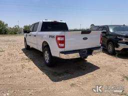 (Odessa, TX) 2021 Ford F150 4x4 Crew-Cab Pickup Truck Runs & Moves) (Starts, Infotainment Screen Is