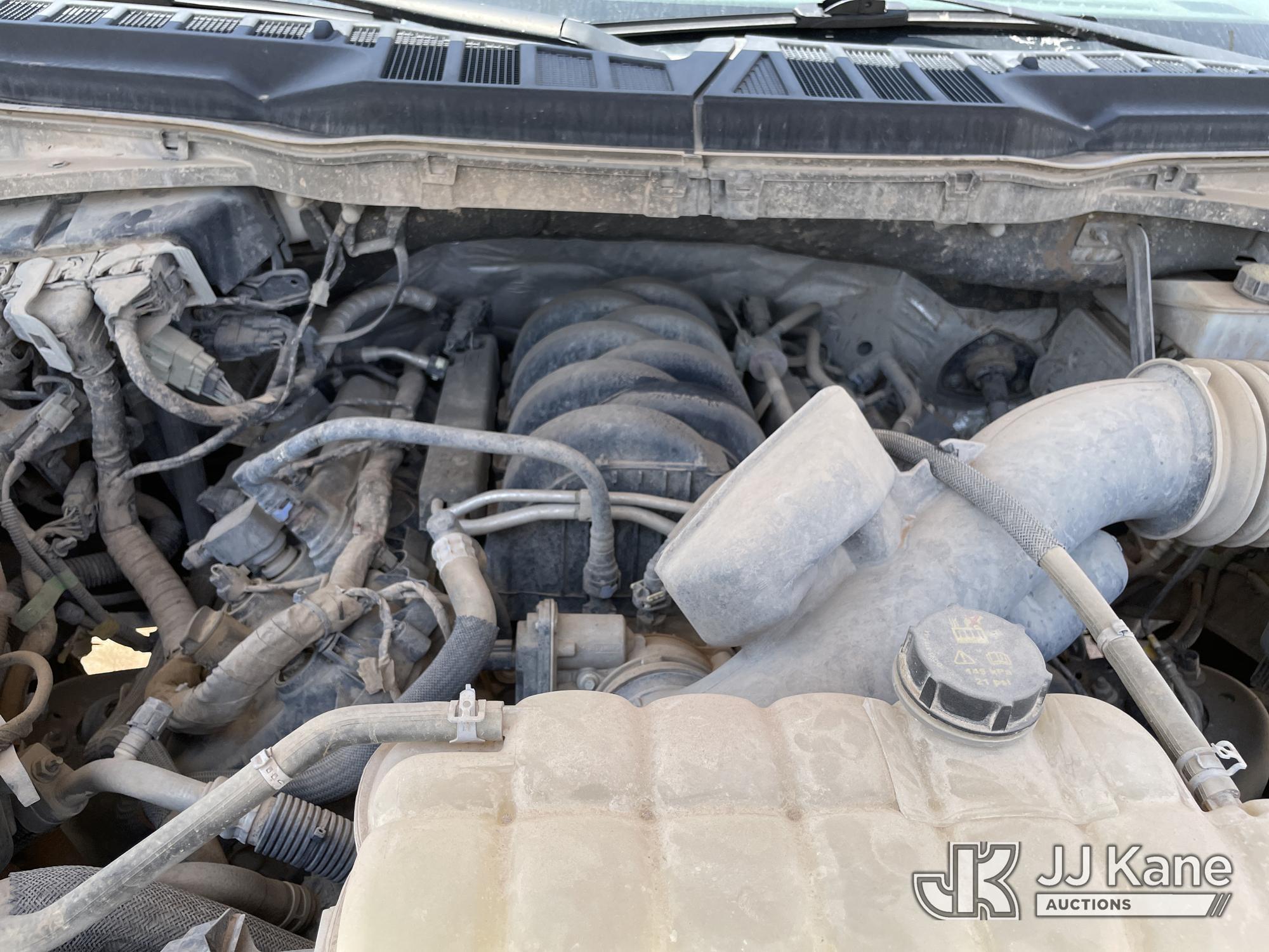 (Odessa, TX) 2021 Ford F150 4x4 Crew-Cab Pickup Truck Runs & Moves) (Starts, Infotainment Screen Is