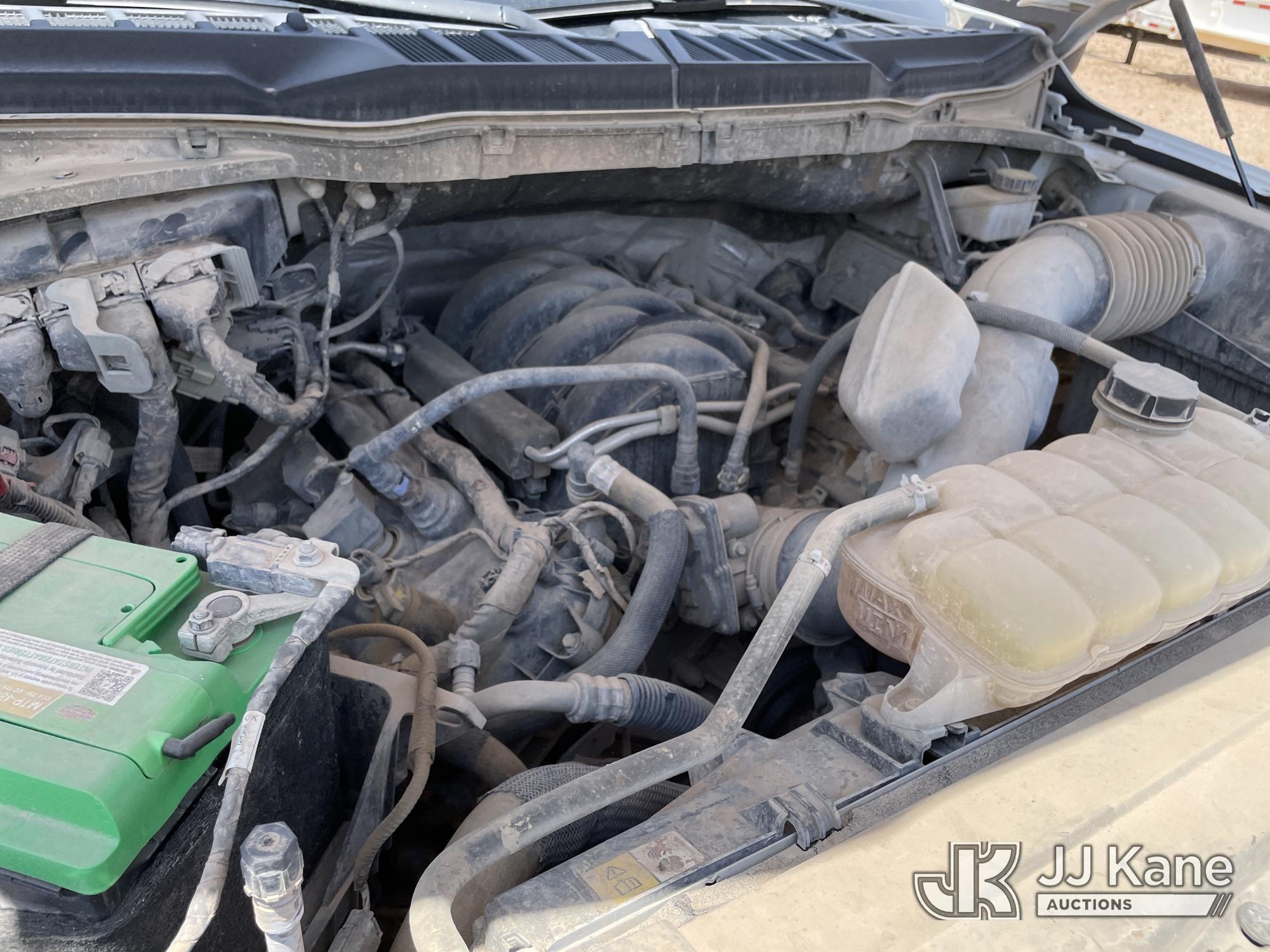 (Odessa, TX) 2021 Ford F150 4x4 Crew-Cab Pickup Truck Runs & Moves) (Starts, Infotainment Screen Is